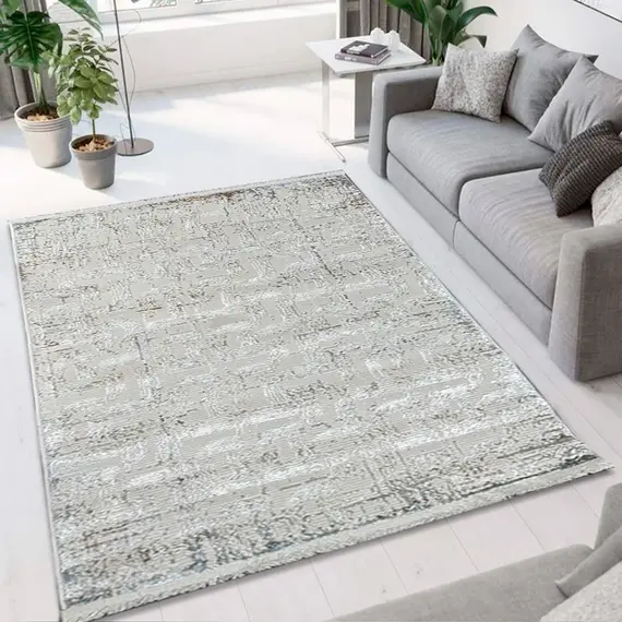 "Tepih 160x230 Krem,Kaltërt Ibiza GO-T2504GN", Madhesia New: 160*230