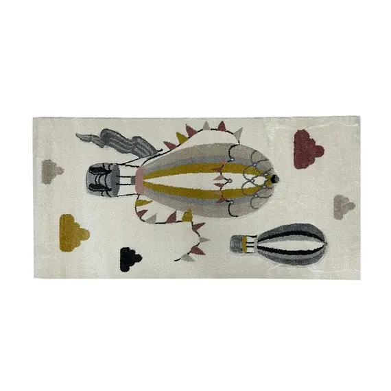 Tepih 120x180 Bardhë Milano GO-8351B 8S1-55, Madhesia New: 120*180, 2 image