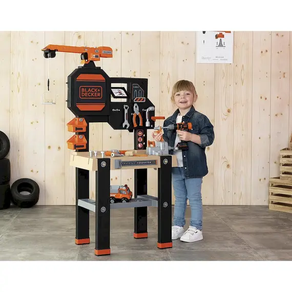 Lodër aktiviteti Punishte Black&Decker Smoby, 3 image