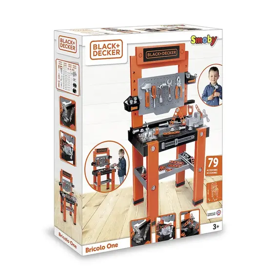 Lodër aktiviteti Punishte Black&Decker Smoby, 3 image