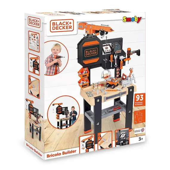 Lodër aktiviteti Punishte Black&Decker Smoby, 4 image