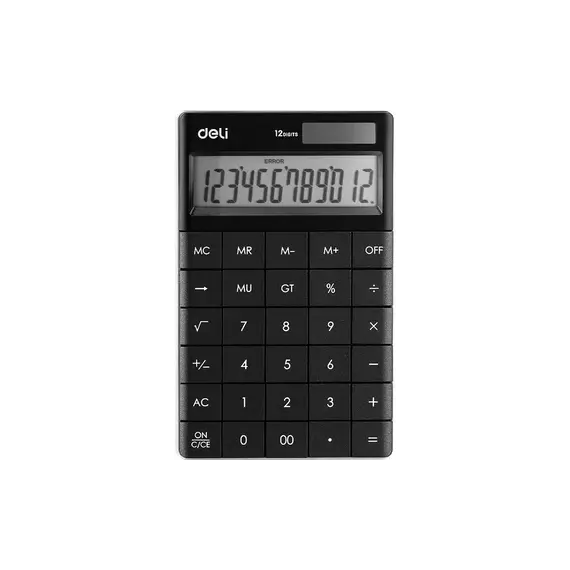 "Llogaritës Deli 1589 Modern 12Digit 1, 10"