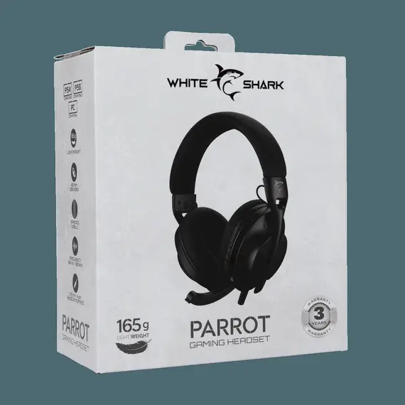 Kufje Gaming White Shark Gh-2440 Parrot, Zeze, 2 image