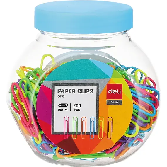 Paper Clips 29Mm Deli  1, 200 0053