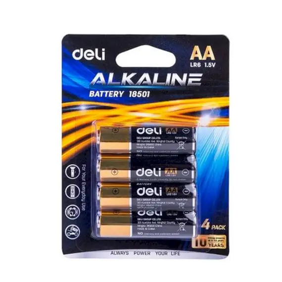 Bateri Deli  Aa Lr6 18501 1, 4