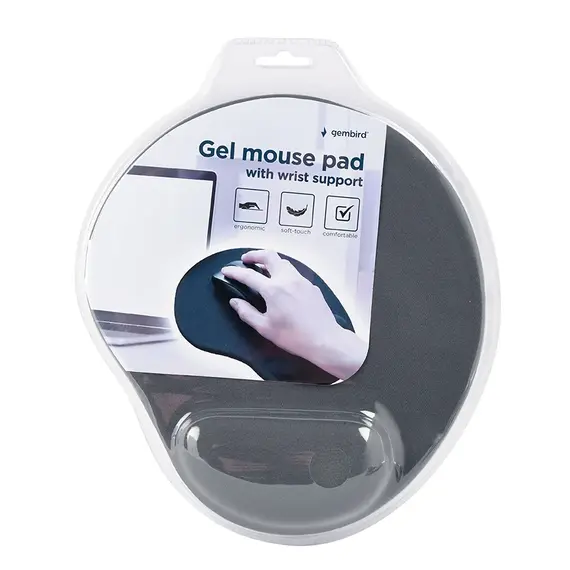 Mauspad Gembird Mp-Gel-Gr 240x220mm,Hiri, 4 image