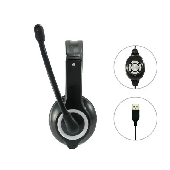Kufje EQUIP USB 245301,Zezë