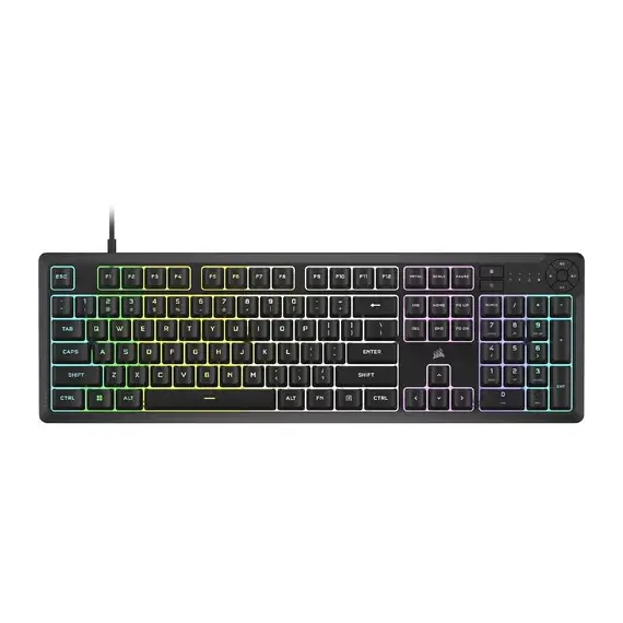Tastierë Gaming Corsair K55 CH-9226C65-NA,Zezë