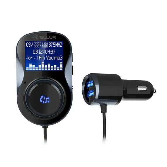 Transmiter Tellur FM Bluetooth FMT-B4, Zezë