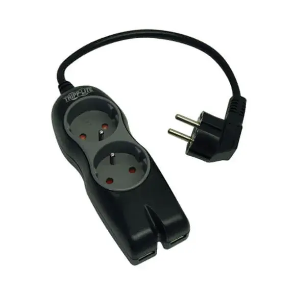 Kabëll vazhduese TrippLite TLP2USBF ,230V
