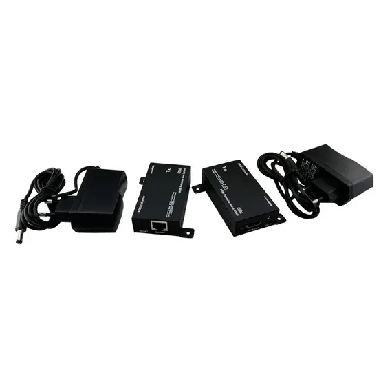 Konvertues E-Green Hdmi Zgjerues Rrjeti Rj 45 Cat5E, 6,  60M, 2 image