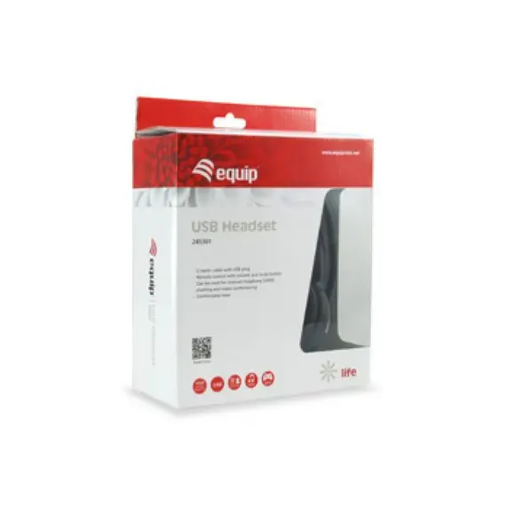 Kufje EQUIP USB 245301,Zeze, 3 image