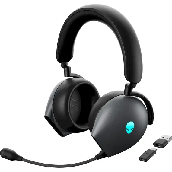 Kufje Gaming Dell Alienware AW920H Tri-Mode Wireless ,Zeze,Bardhe, 4 image