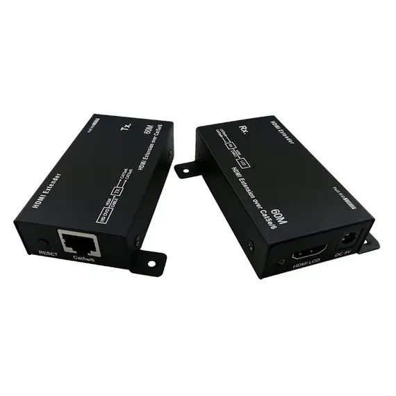 Konvertues E-Green Hdmi Zgjerues Rrjeti Rj 45 Cat5E, 6,  60M, 3 image