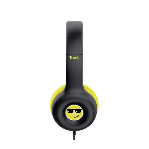 Kufje për fëmijë Tellur TR-25406,Zezë,Verdhë