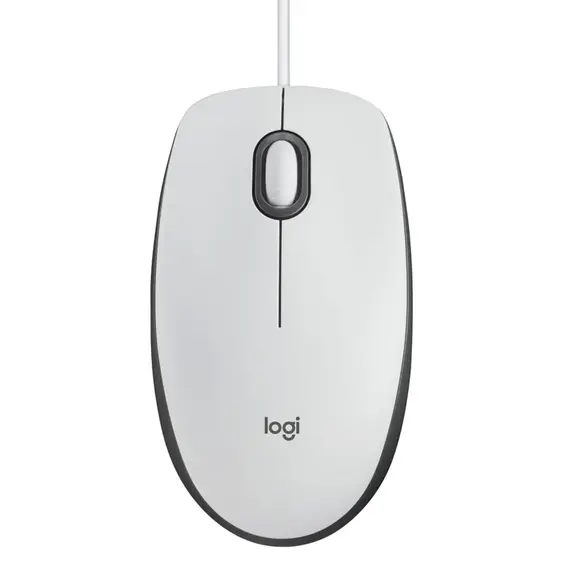 Maus Logitech M100 USB ,Bardhë