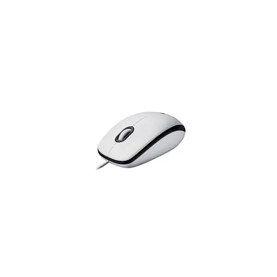 Maus Logitech M100 USB ,Bardhe, 2 image