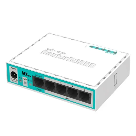 Ruter Mikrotik  Rb750R2  Hex Lite,  Os L4