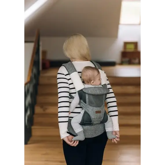 Kangur për bebe 3në1 Easy move, hiri, Ngjyra: Hiri, 3 image