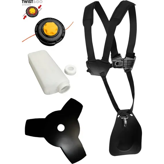 Trimer per bari me benzine, Fieldmann, FZS 5003-B, 2 image