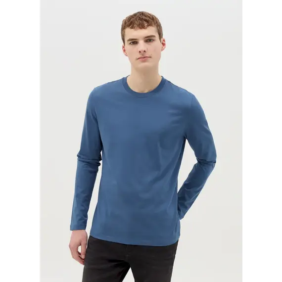 Bluze per meshkuj, Madhësia: L, Ngjyra: Kaltërt mbyllur, 2 image