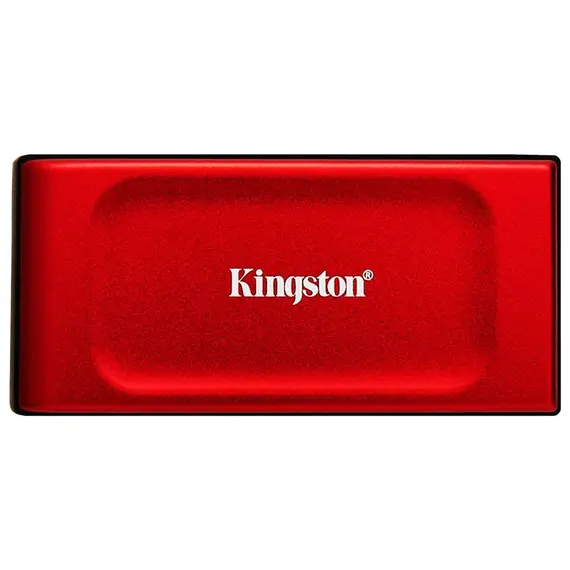 Disk i jashtëm Kingston 2TB XS1000 Red External SSD USB 3.2Gen2 with Adapter SXS1000R/2000G