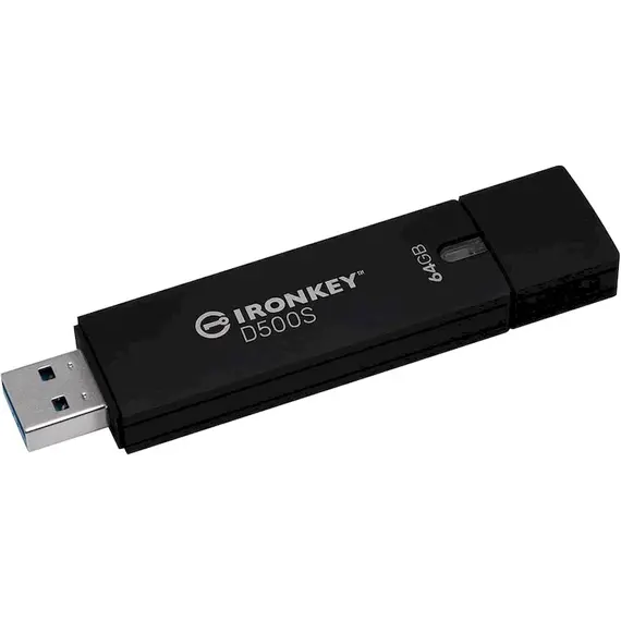 Usb IronKey 64GB IronKey D500S FIPS 140-3 Lvl 3 ,Pending AES-256 IKD500S/64GB
