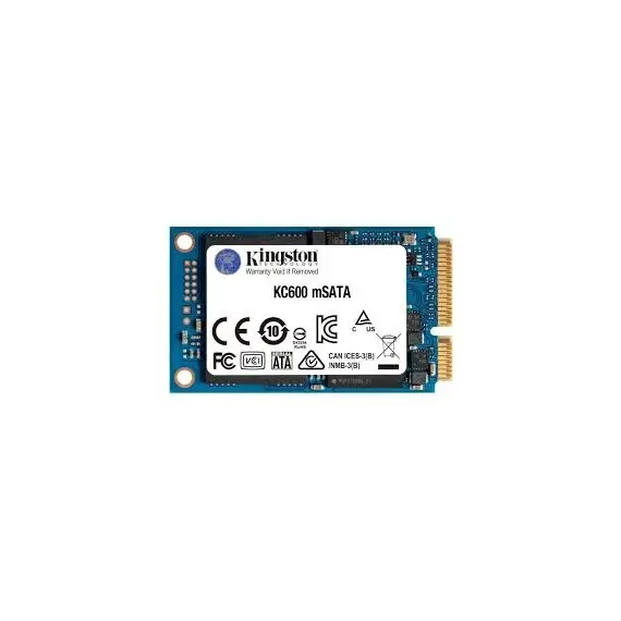 Disk i brendshëm Kingston 512GB SSD KC600 SATA3 mSATA SKC600MS/512G