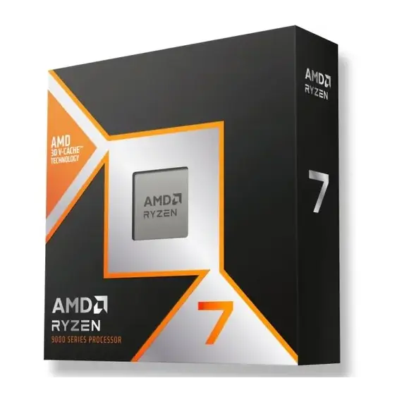 Procesor AMD RYZEN 7 9800X3D 8 cores do 5.2GHz Box 100-100001084WOF