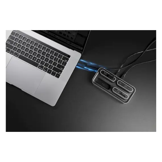 Konvertues Kingston USB 3.2 Gen 1 Workflow 5G USB-A and USB-C miniHub WFS-USB, 2 image