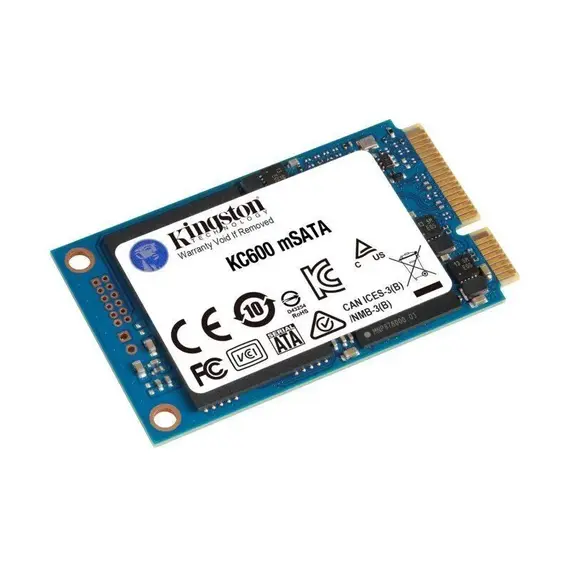 Disk i brendshem Kingston 512GB SSD KC600 SATA3 mSATA SKC600MS/512G, 2 image