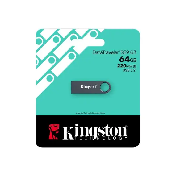 Usb Kingston 64GB DataTraveler SE9 G3 KE-U2X64-1AC, 2 image
