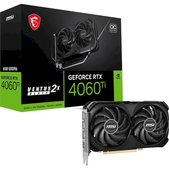 Kartelë grafike MSI GeForce RTX 4060TI VENT 2X OC 8GB
