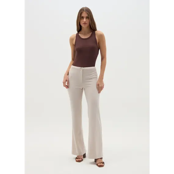 Pantollona per femra, Madhësia: XL, Ngjyra: Bardhë