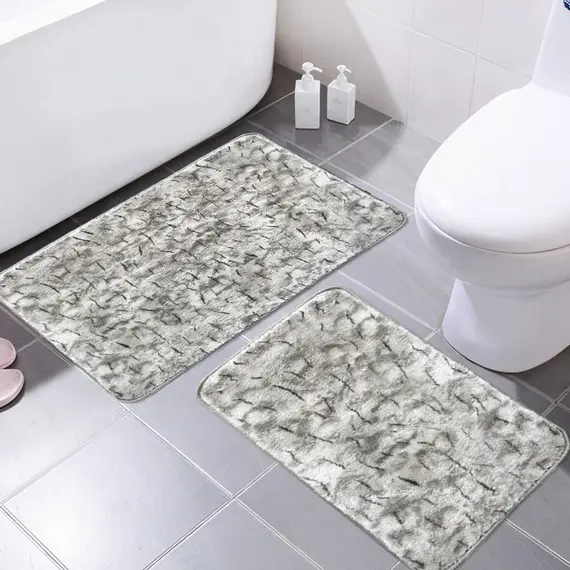 Tepih për banjo 60x100 / SDV-04 Hiri mbyllur Sadiva