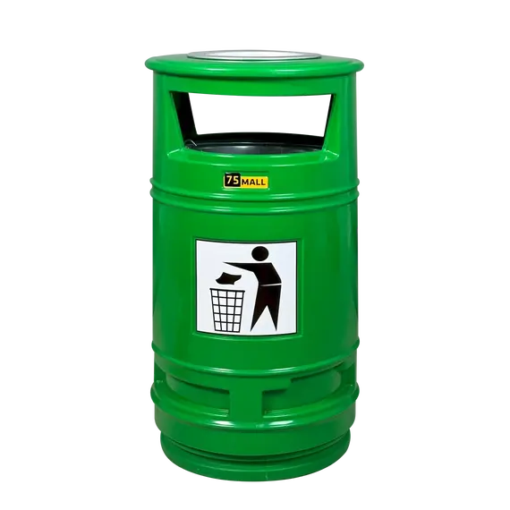 Kosh për mbeturina 50L Gjelbërt