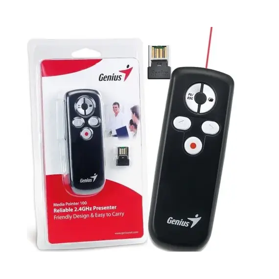 Prezentues GENIUS Media Pointer 100 Wireless presenter, 3 image