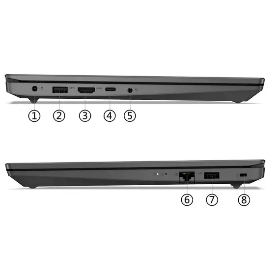 Laptop Lenovo V15 G4 IRU 15.6" i5-13420H 8GB RAM 512 GB SSD 5
