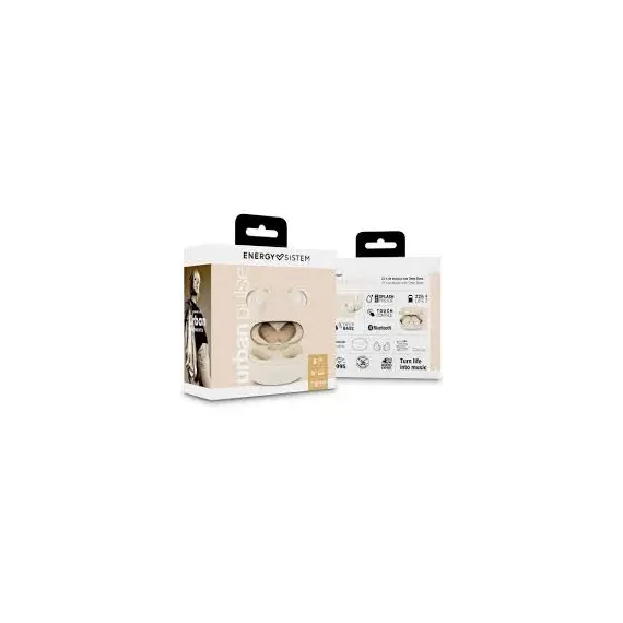 Degjuese Energy Sistem Urban Pulse Cream True Wireless M45528,Krem, 4 image