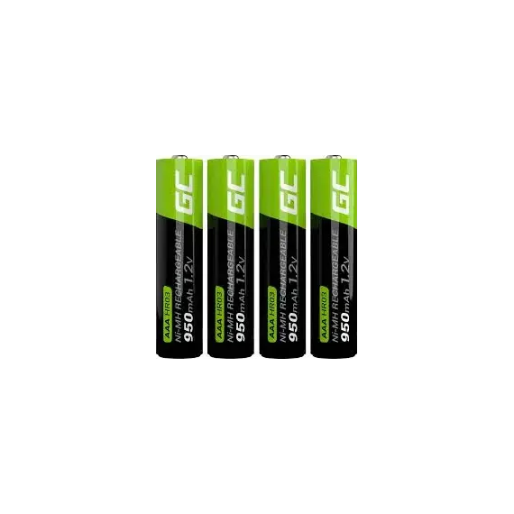Bateri Green Cell Akku 4xAAA HR03 950mAh