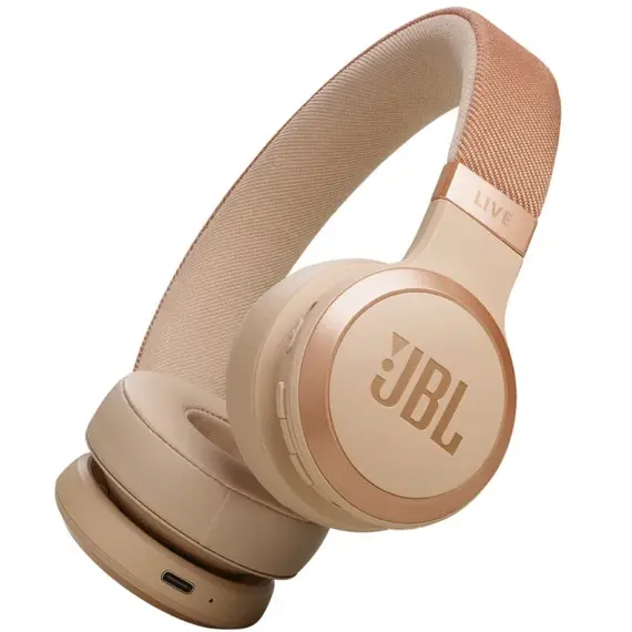 Kufje  JBL LIVE 670 NC ,Krem
