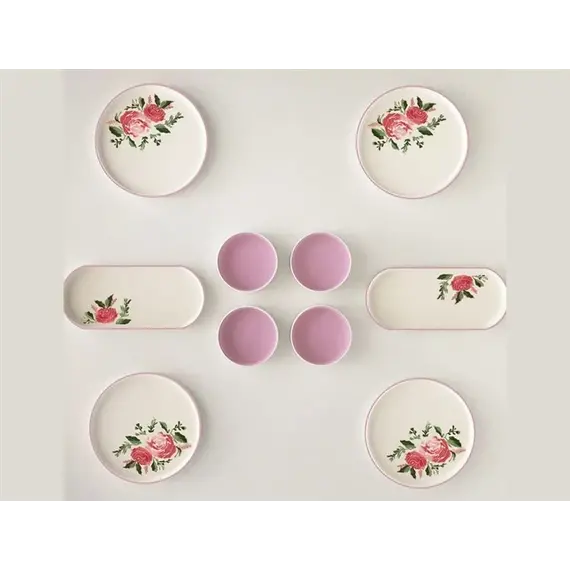 Pjata mengjesi set  10c ROSE-24/PRT-1924