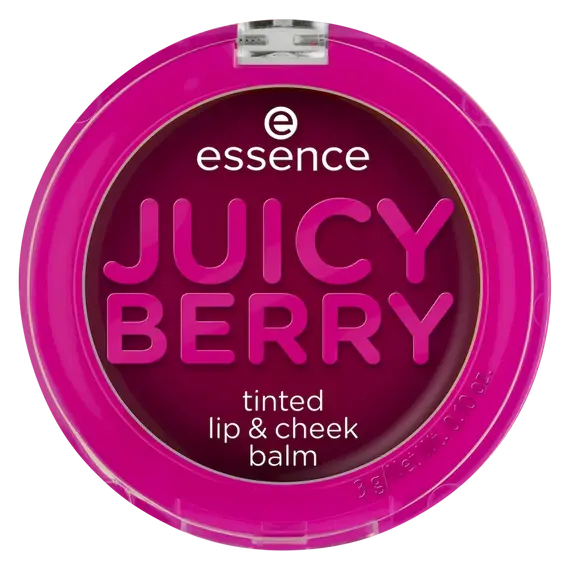 essence JUICY BERRY tinted lip & cheek balm