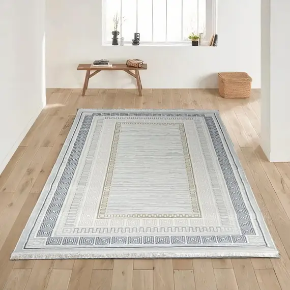 Tepih 80x150 Hiri,Kaltërt Kadife GO-KF406