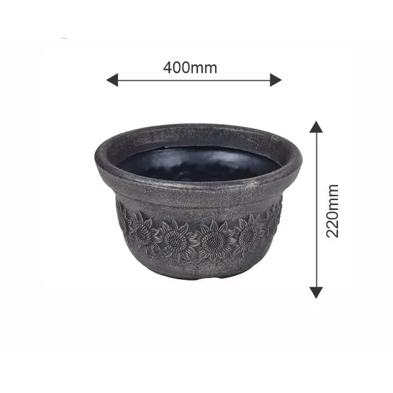 EDELWEISS ROUND S - Vazo 16113, 2 image