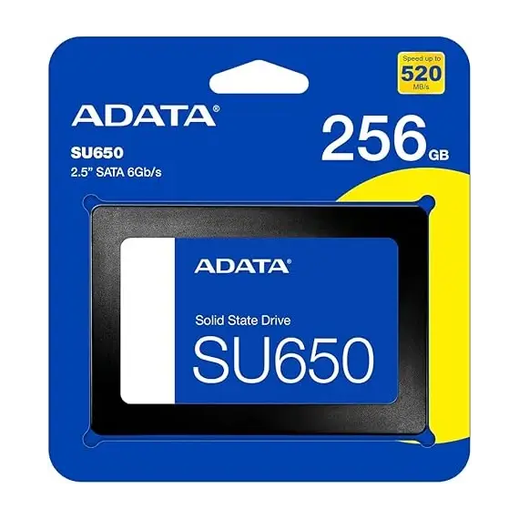 Disk i brendshem  Adata SU650, 256GB, 2.5", SATA III, 4 image