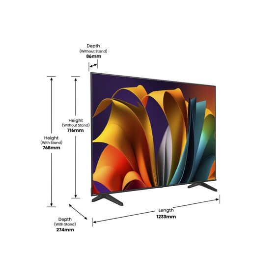 Televizor Hisense 55''55E7KQ QLED 4K UHD Sm 7