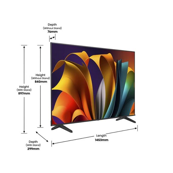 Televizor Hisense 65"65U6KQ Mini-LED 4K UHD Smart TV, 12 image