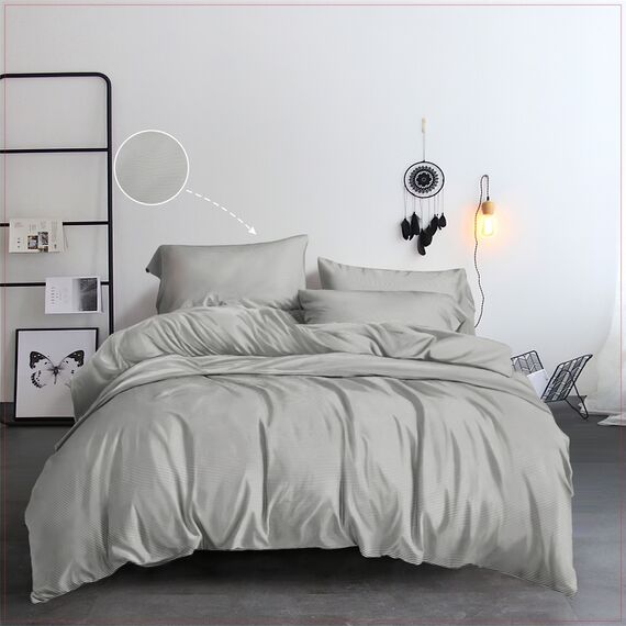 Set mbulesa Breathable Ivory Style-2 Stripe 200x220