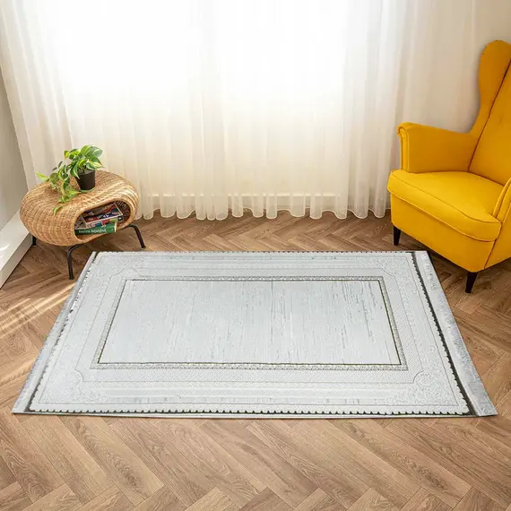 Tepih 80x150 Krem Vizon Kadife GO-KF409
